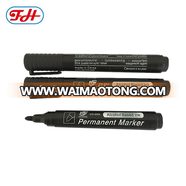 round tip permanent marker ,black permanent marker